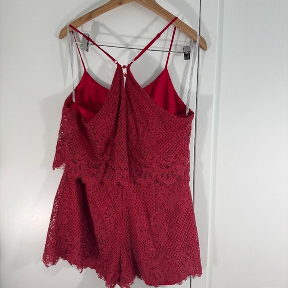Lovers + Friends lace romper — Size L - Picture 3 of 4